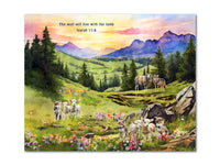 Thumbnail for The Millennium 1000 year Kingdom of God (Isaiah 11:6) Poster Print #2