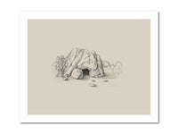 Thumbnail for Jesus's empty tomb Poster Print