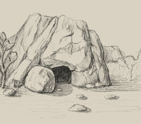 Thumbnail for Jesus's empty tomb Poster Print