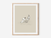 Thumbnail for Jesus Washing Feet Poster Print