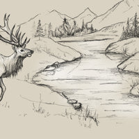 Thumbnail for As the deer pants for streams of water so my soul pants for you, my God (Psalm 42:1) Poster Print #2