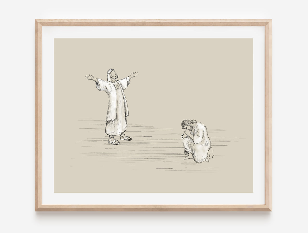 The Return of the Prodigal Son Poster Print