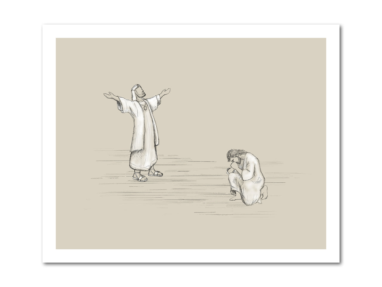 The Return of the Prodigal Son Poster Print
