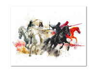 Thumbnail for Four Horsemen of the Apocalypse Poster Print