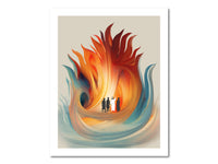 Thumbnail for The Fiery Furnace Shadrach Meshach and Abednego Poster Print #2