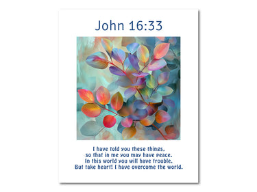 John 16:33 Digital download printable art