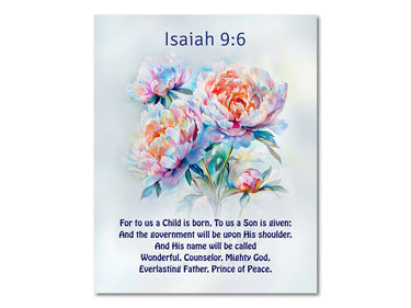 Isaiah 9:6 Digital download printable art