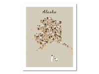 Thumbnail for Lost Sheep from Alaska Poster Print