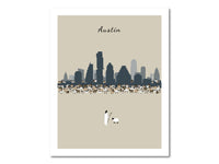 Thumbnail for Lost Sheep from Austin Poster Print