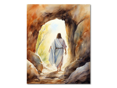 Resurrection of Jesus Christ Poster – | Easter Gift | Home Decor | Christian Gift | He is risen | Digital Download