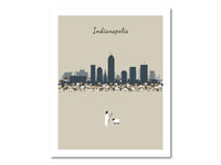 Thumbnail for Lost Sheep from Indianapolis Poster Print