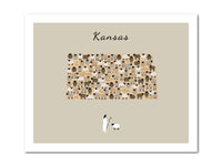 Thumbnail for Lost Sheep from Kansas Poster Print