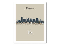 Thumbnail for Lost Sheep from Memphis Poster Print