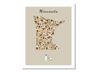 Thumbnail for Lost Sheep from Minnesota Poster Print