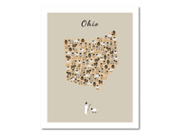 Thumbnail for Lost Sheep from Ohio Poster Print