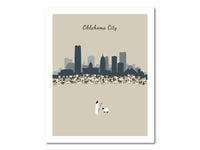 Thumbnail for Lost Sheep from Oklahoma City Poster Print