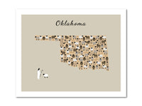 Thumbnail for Lost Sheep from Oklahoma Poster Print