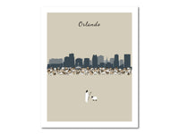 Thumbnail for Lost Sheep from Orlando Poster Print