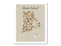 Thumbnail for Lost Sheep from Rhode Island Poster Print