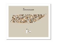 Thumbnail for Lost Sheep from Tennessee Poster Print
