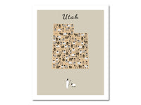 Thumbnail for Lost Sheep from Utah Poster Print