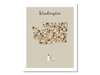 Thumbnail for Lost Sheep from Washington state Poster Print