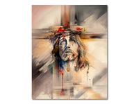 Thumbnail for Jesus Christ on the cross Poster Print