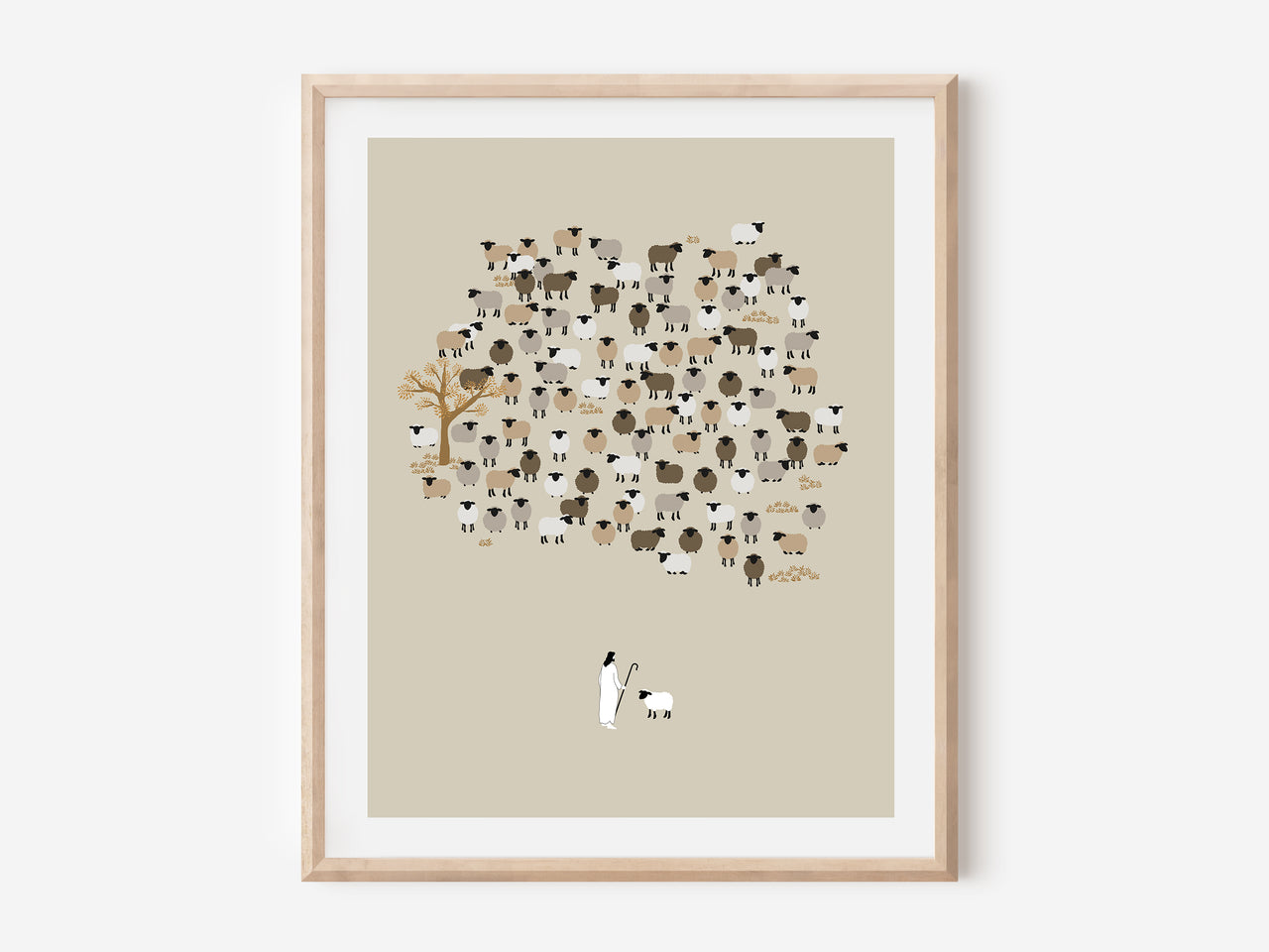 Parable of the Lost Sheep Digital download printable art