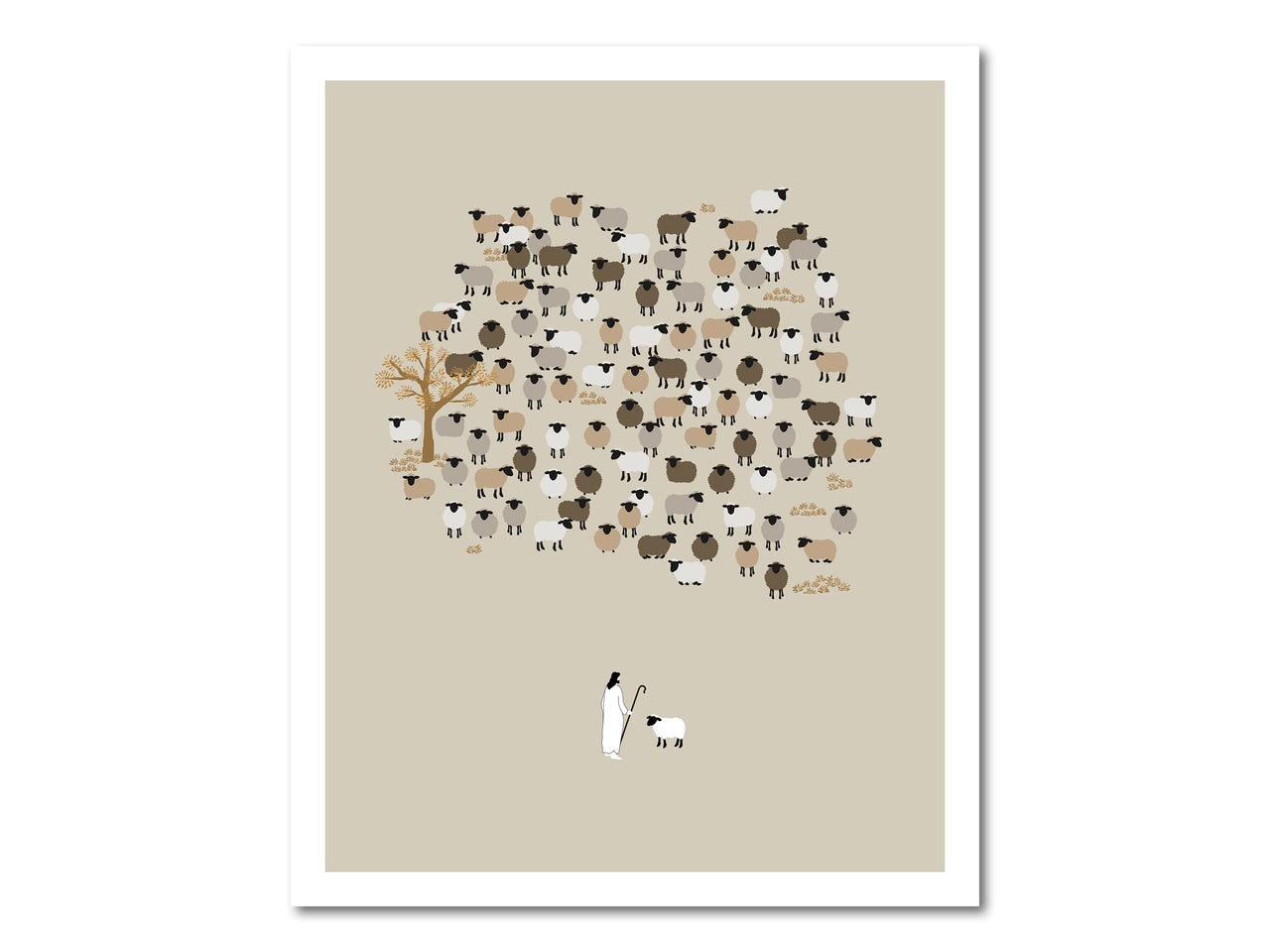 Parable of the Lost Sheep Digital download printable art