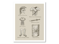 Thumbnail for Full Armor of God (Ephesians 6:13-18) Poster Print