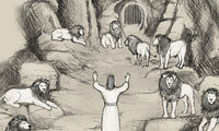 Thumbnail for Daniel in the Lions' Den Poster Print