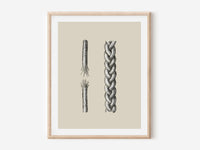 Thumbnail for A cord of three strands is not easily broken (Ecclesiastes 4:12) Poster Print