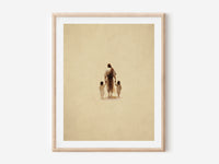 Thumbnail for Jesus walking with a child Poster Print #3