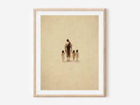 Thumbnail for Jesus walking with a child Poster Print #3