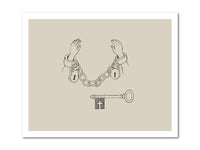 Thumbnail for The key to freedom from the bondage of sin Digital download printable art