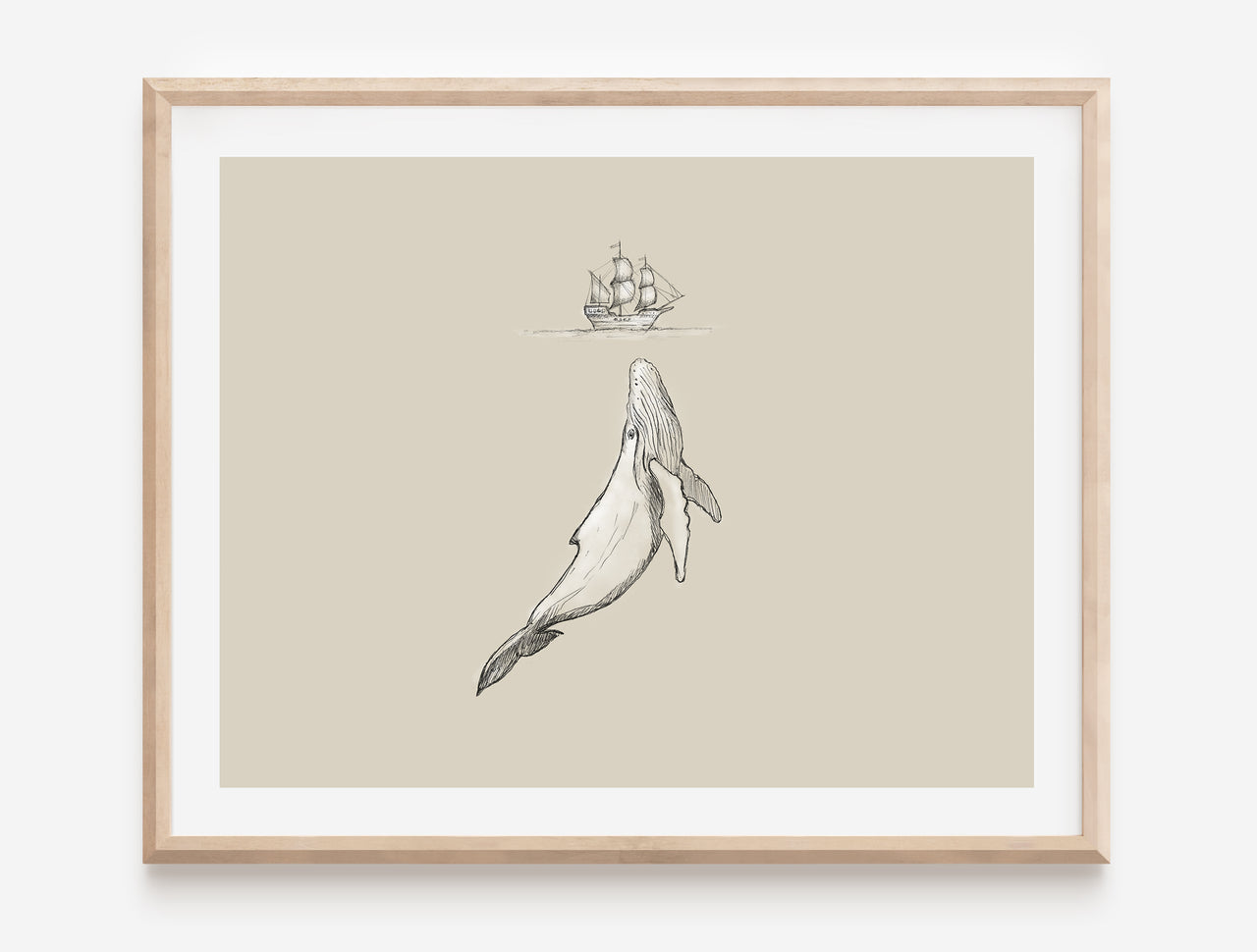 Jonah and the Whale Digital download printable art