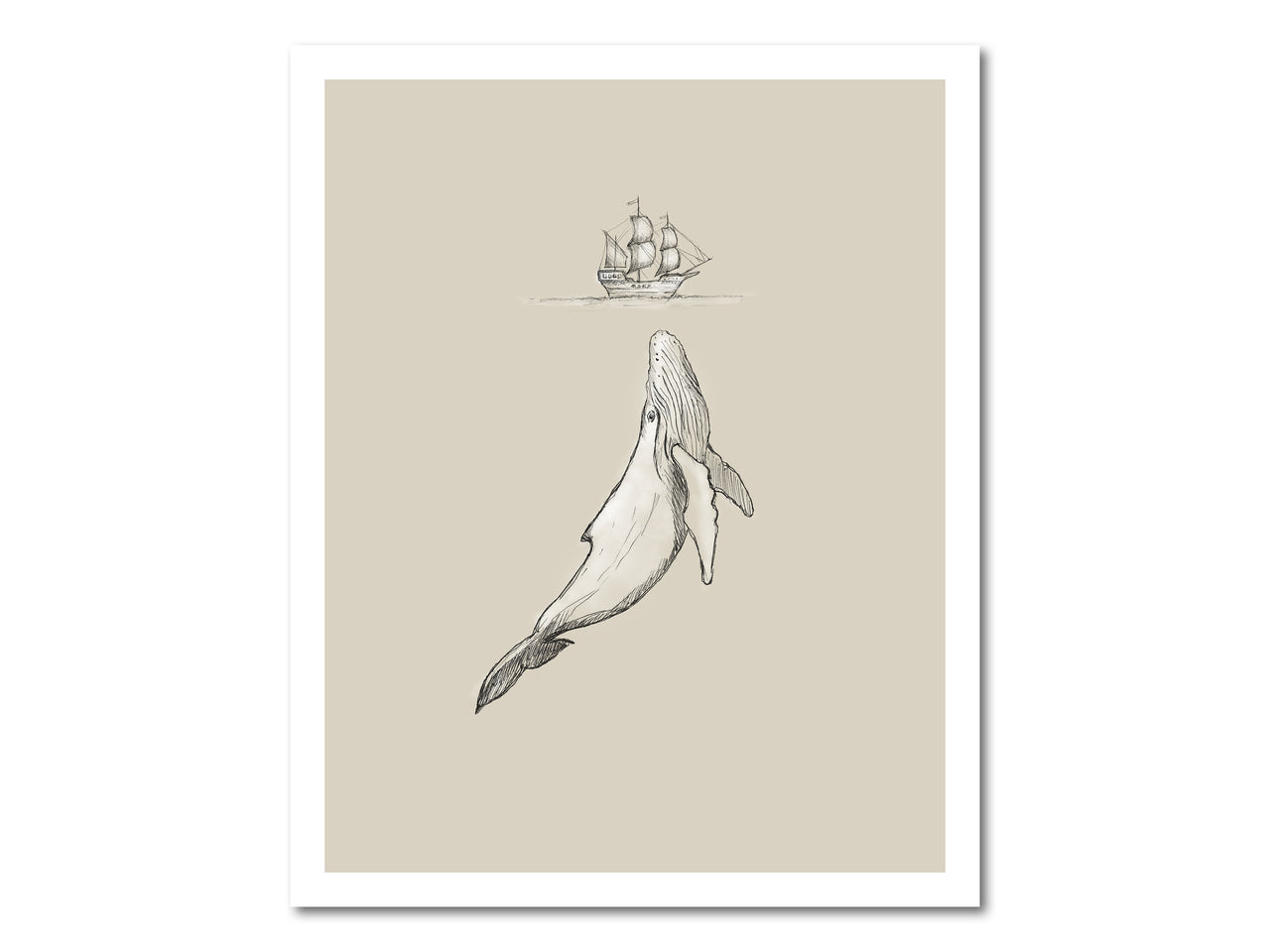 Jonah and the Whale Digital download printable art