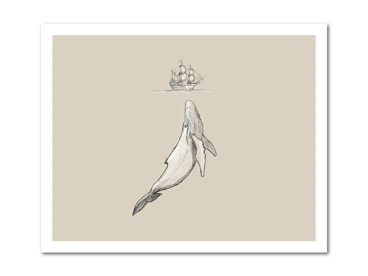 Jonah and the Whale Digital download printable art