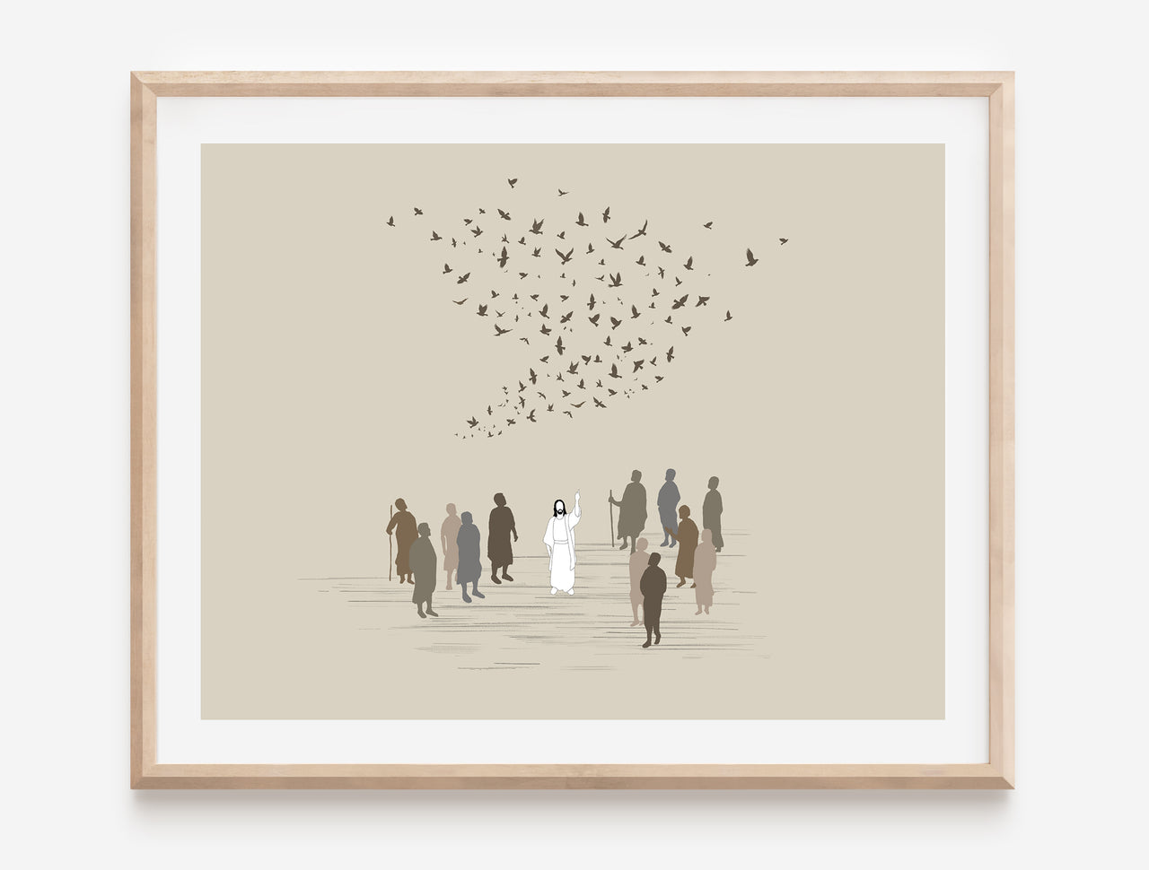 Look at the Birds of the air Digital download printable art