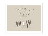 Thumbnail for Look at the Birds of the air Poster Print