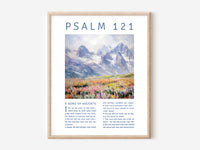 Thumbnail for Psalm 121 Digital download printable art