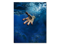 Thumbnail for The Hand of Jesus reaching into water to save me Poster Print