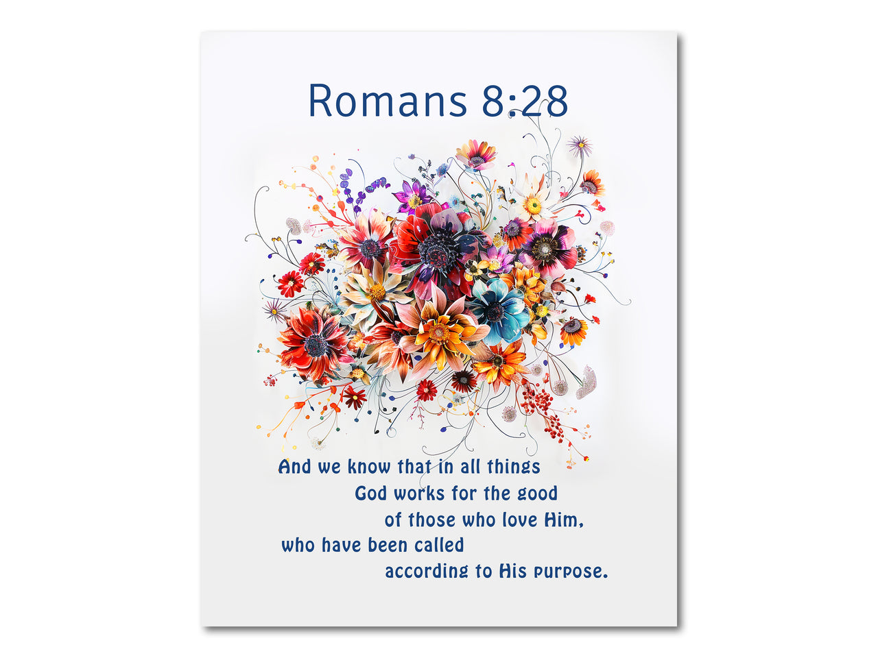 Romans 8:28 Digital download printable art