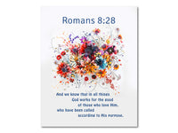 Thumbnail for Romans 8:28 Digital download printable art