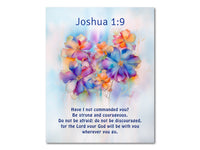 Thumbnail for Joshua 1:9 Digital download printable art