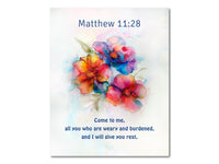 Thumbnail for Matthew 11:28 Digital download printable art