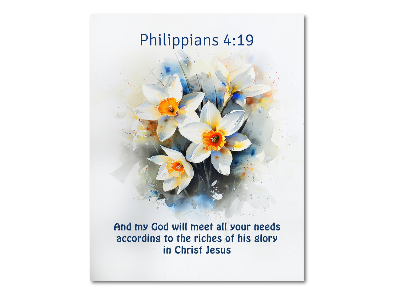 Philippians 4:19 Digital download printable art