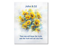 Thumbnail for John 8:32 Digital download printable art