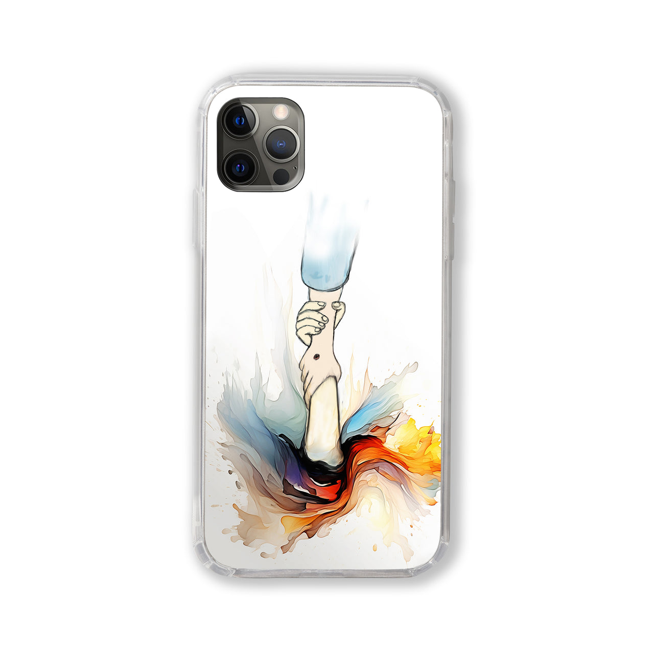 The Hand of God helps in the storm Phone Case