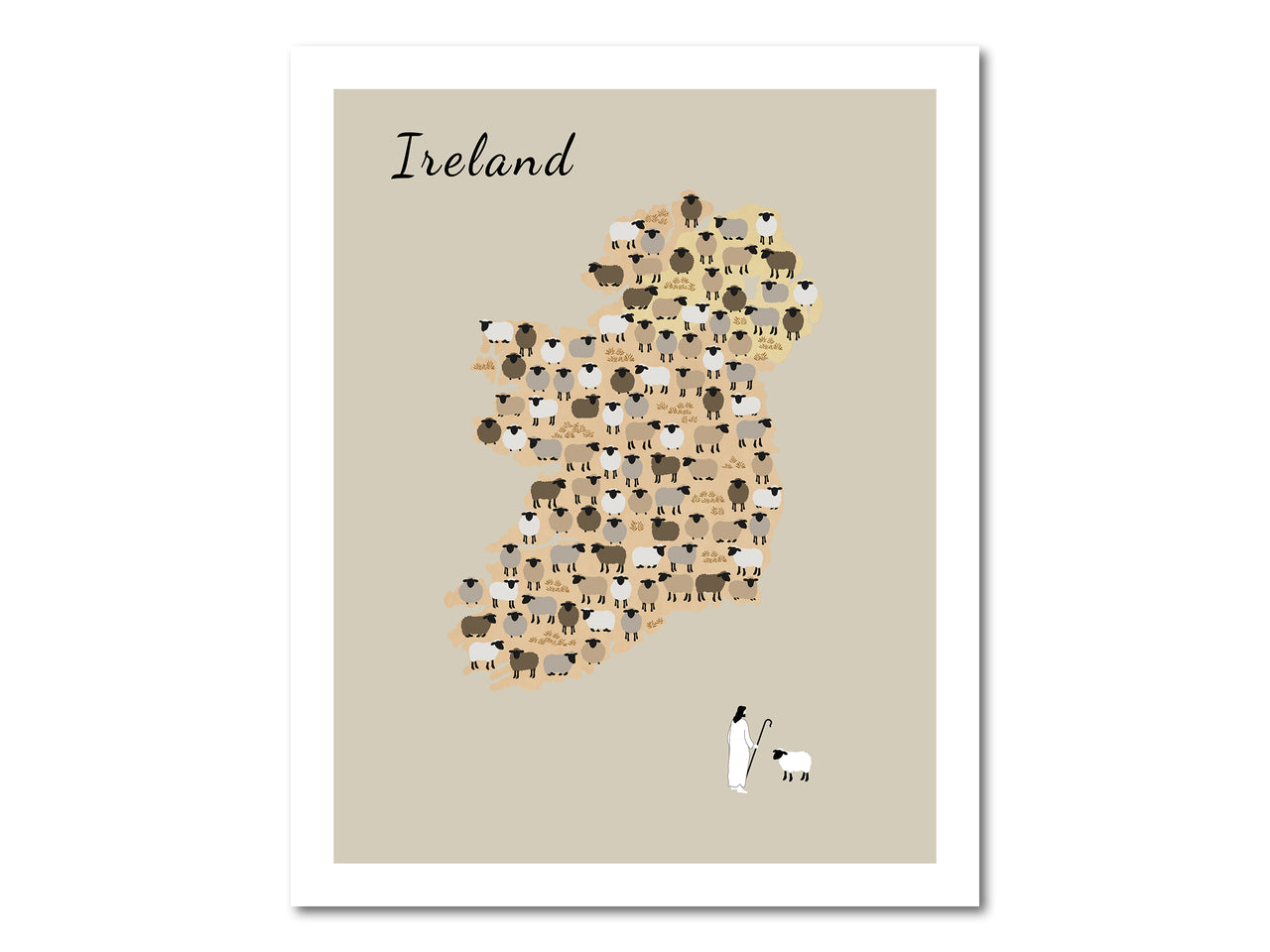 Lost Sheep from Ireland Digital download printable art